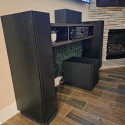 Klipsch speakers and Yamaha RX-A2A