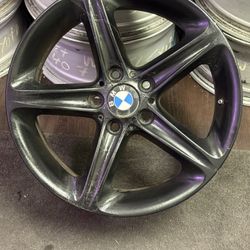 BMW Rim Wheel 18 Inch 7.5 Or 8.5 Inch Width Factory 5 Lugs Bolt Pattern 120 mm Only One Rim 