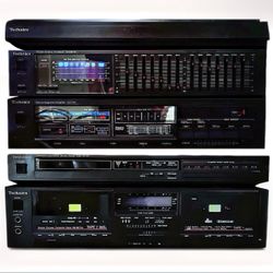 Technics Home Audio System 🔊 5 Parts
