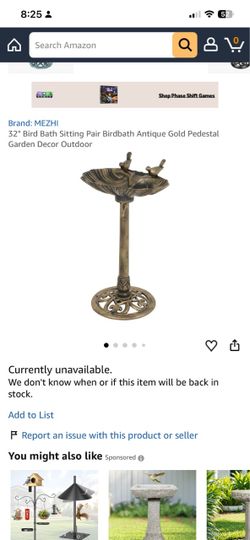 New outdoor decor