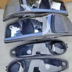 01-06 Gmc Sierra Yukon Denali LED DRL
Headlights Luces Micas Calaveras Faros
Faroles 