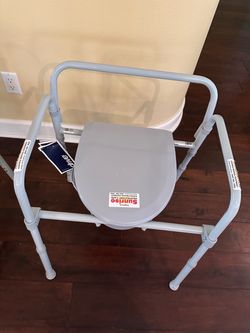 Portable Bedside Commode Shower Chair