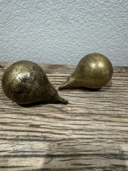 Dutch Brass clock weights