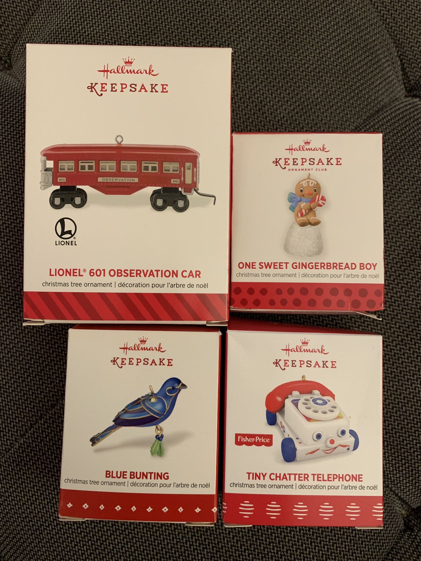 Hallmark Keepsake Ornaments $6-$14 each