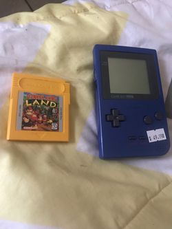 Nintendo Game Boy Pocket with Donkey Kong Land