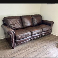 leather couch