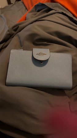 Baby Blue Coach Medium wallet