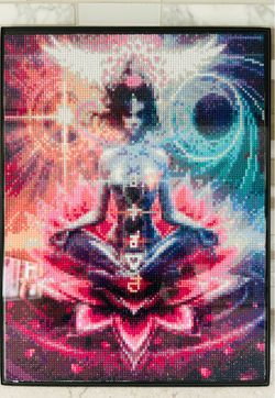 Diamond art namaste