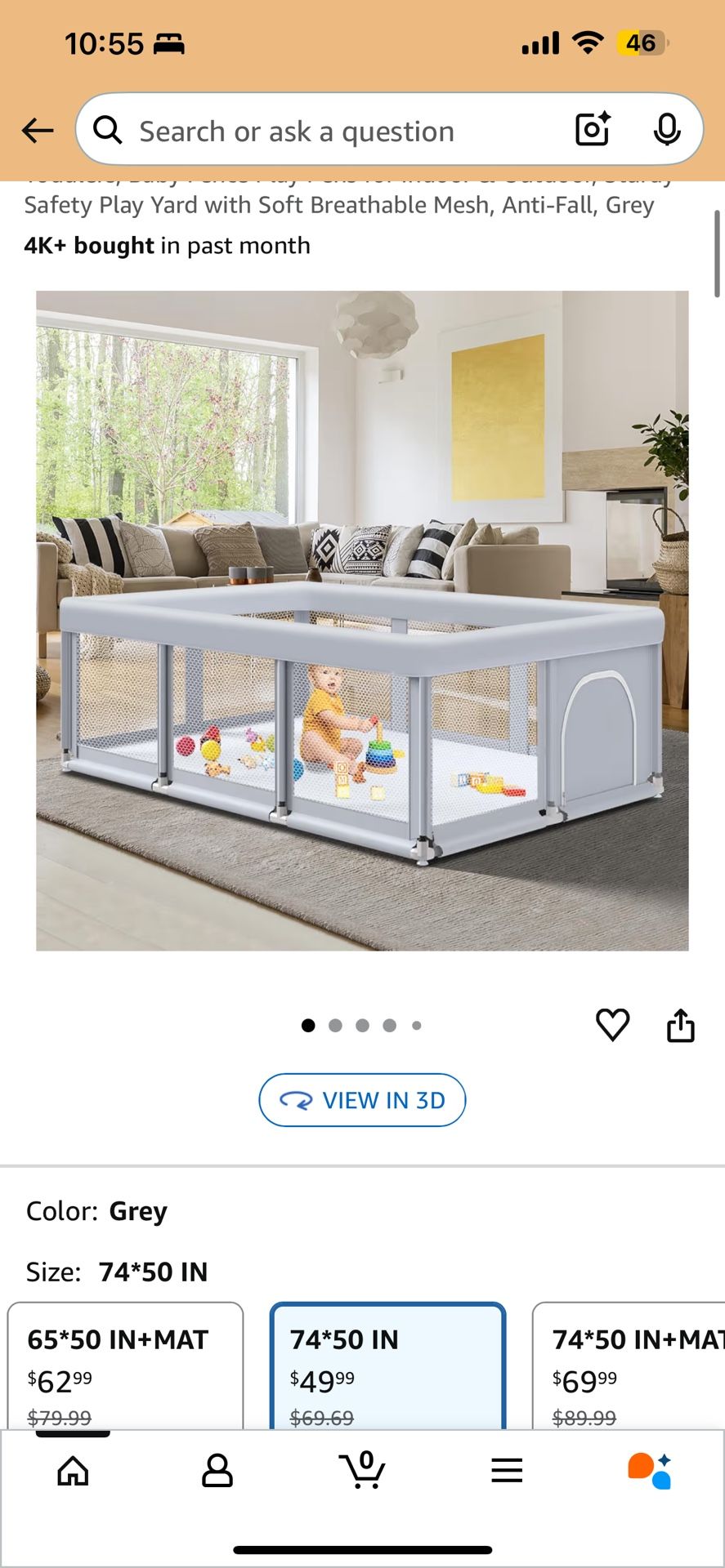 Baby Play Pen 