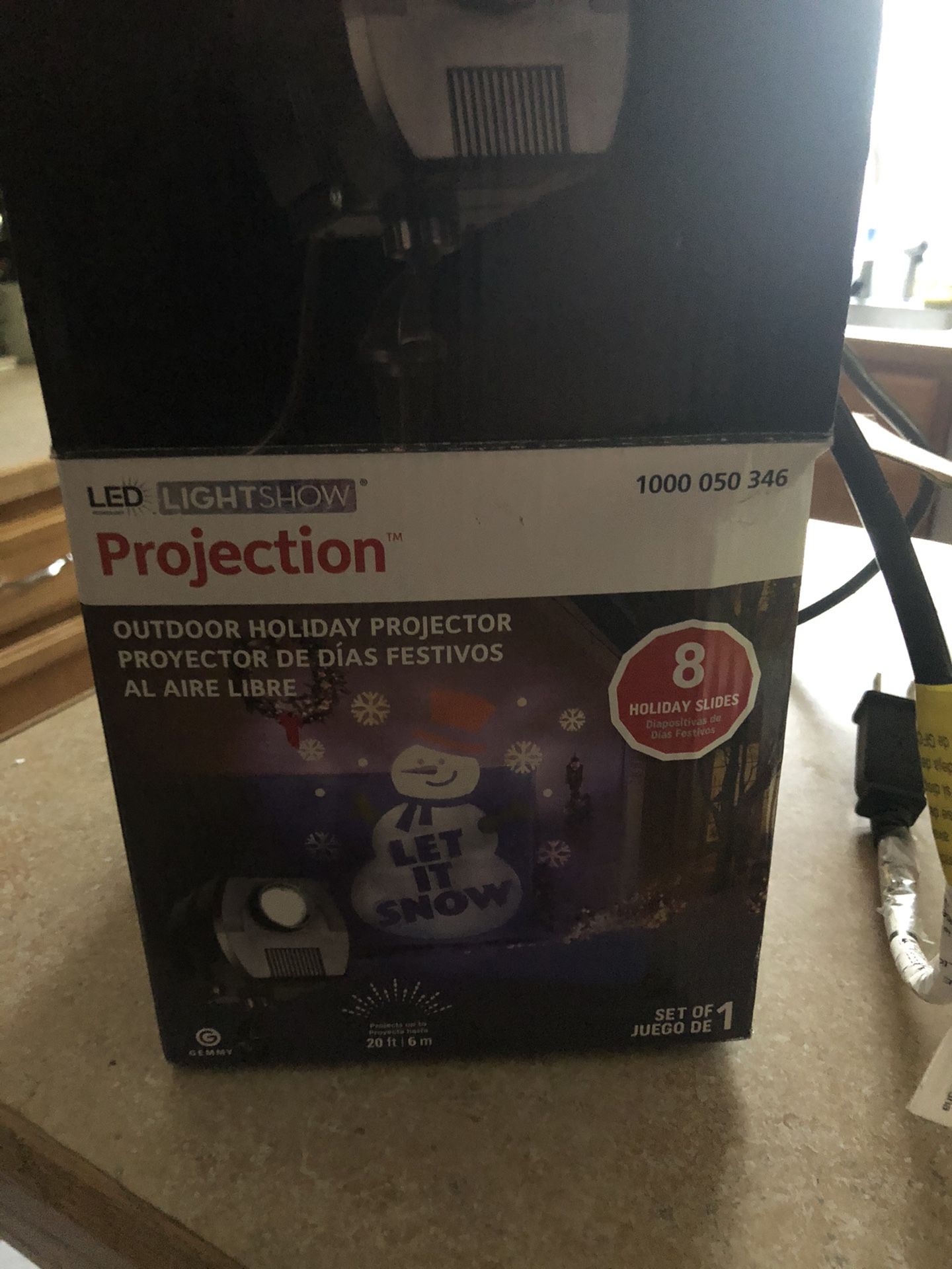 Christmas projector