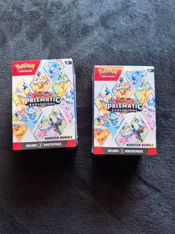 Pokemon Prismatic Booster Bundle