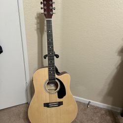 Harmony electric acoustic guitar 
