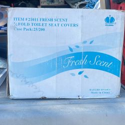 1/2 Fold Toilet Seat Covers 25 Packs