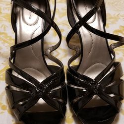 Black Sandals Size 9.5M