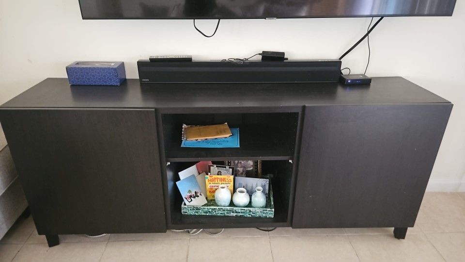 TV Unit With Doors