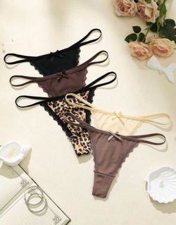 5 pack thong set
