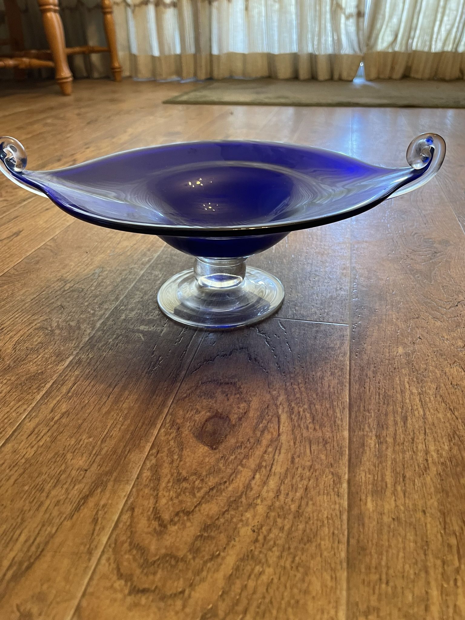 Cobalt Blue Glass Decor