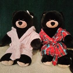 Two Build A Bears With Clothes