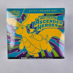 Pokémon TCG Ascended Heroes Elite Trainer Box ETB New with Small Tear