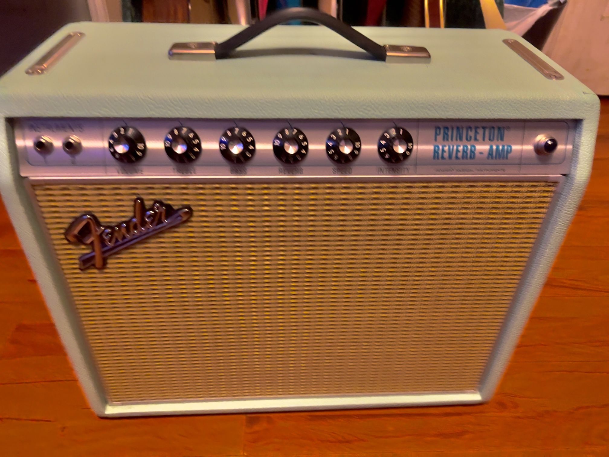 Fender "FSR '68 Princeton Reverb Surf Green w/Celestion G10"