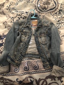 Hollister denim jacket size small