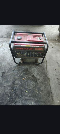 6500 w generator predator