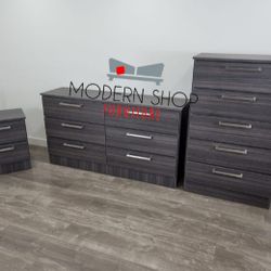 Dresse, Chest And 1 Nightstands