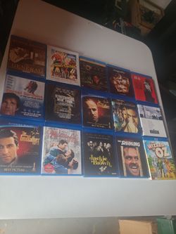 Blue ray movies ($5 each)