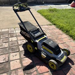 Ryobi 20” Lawnmower w/charger and 1 battery 