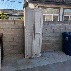 Free Wood Storage Cabinet Real Wood 