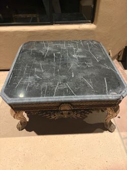 Ornate Oversized Coffee Table