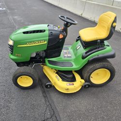 48" John Deere L120 lawnmower