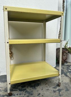 Vintage metal cart