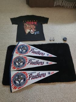Florida Panthers 1993 inaugural NHL Memorabilia Lot