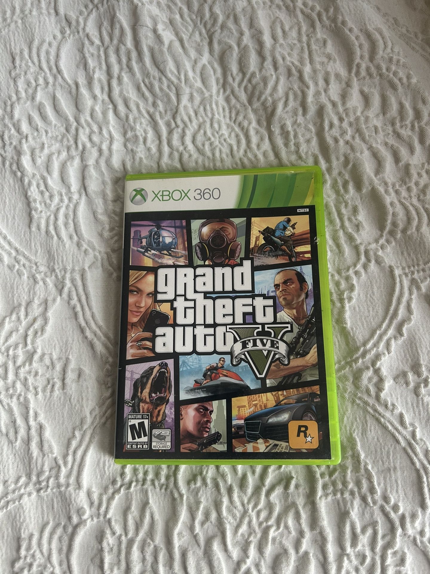 Grand theft auto5. Full game new case xbox 360 only!