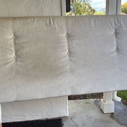 Head Board Queen Size Box Spring  Meatal Frame Free