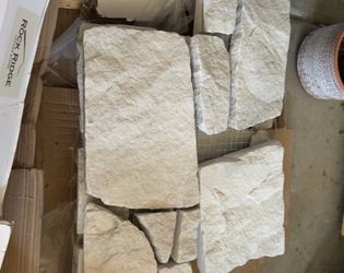 Rock Ridge Ledger Stone Panels – 10 Sheets – New, Never Installed