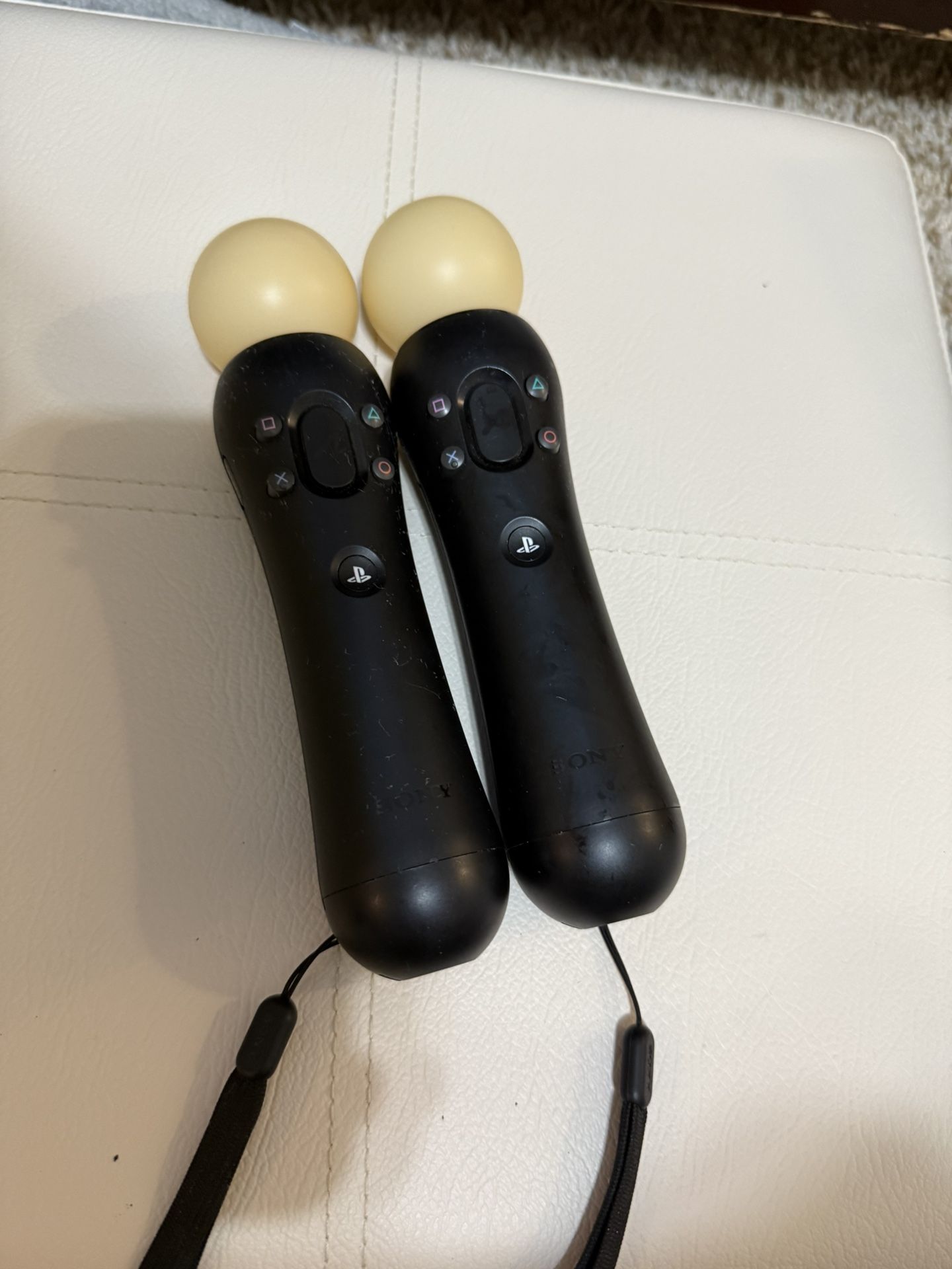 2 pcs Sony PlayStation Move Motion Controller PS3