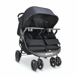 Black Joovy Scooter X2 Double Stroller