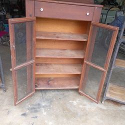 Antique Pie Cabinet