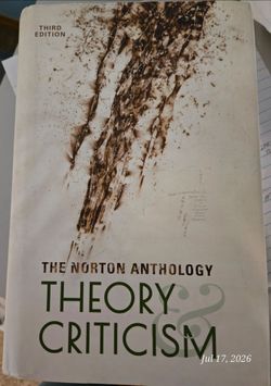 The Norton Anthology Theory & Criticism