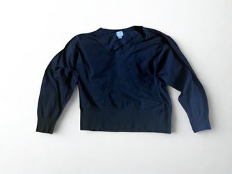 A New Day Black V-Neck Sweater | Size Medium | Target
