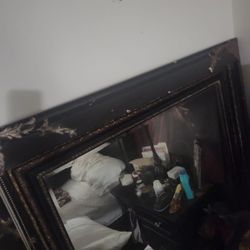 Mirror + Chair + TV table + Lamp