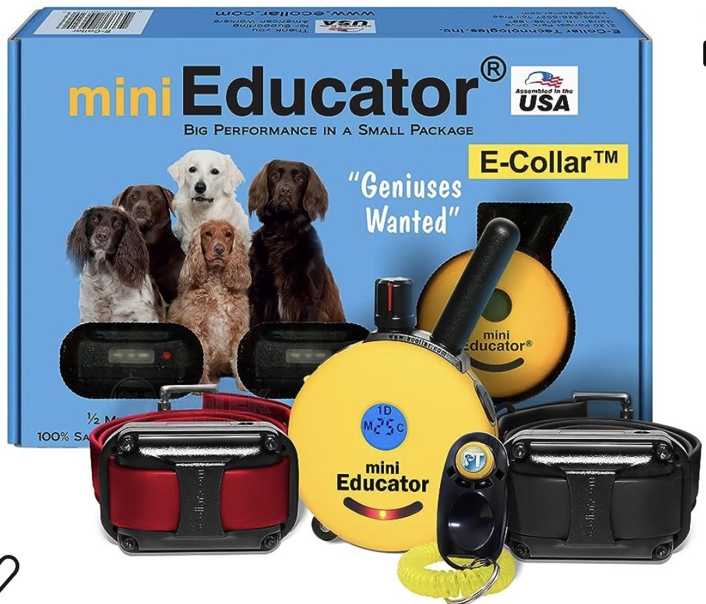 E Collar Mini Educator Two Dogs ET 302