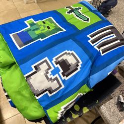 Minecraft Twin Comforter $10