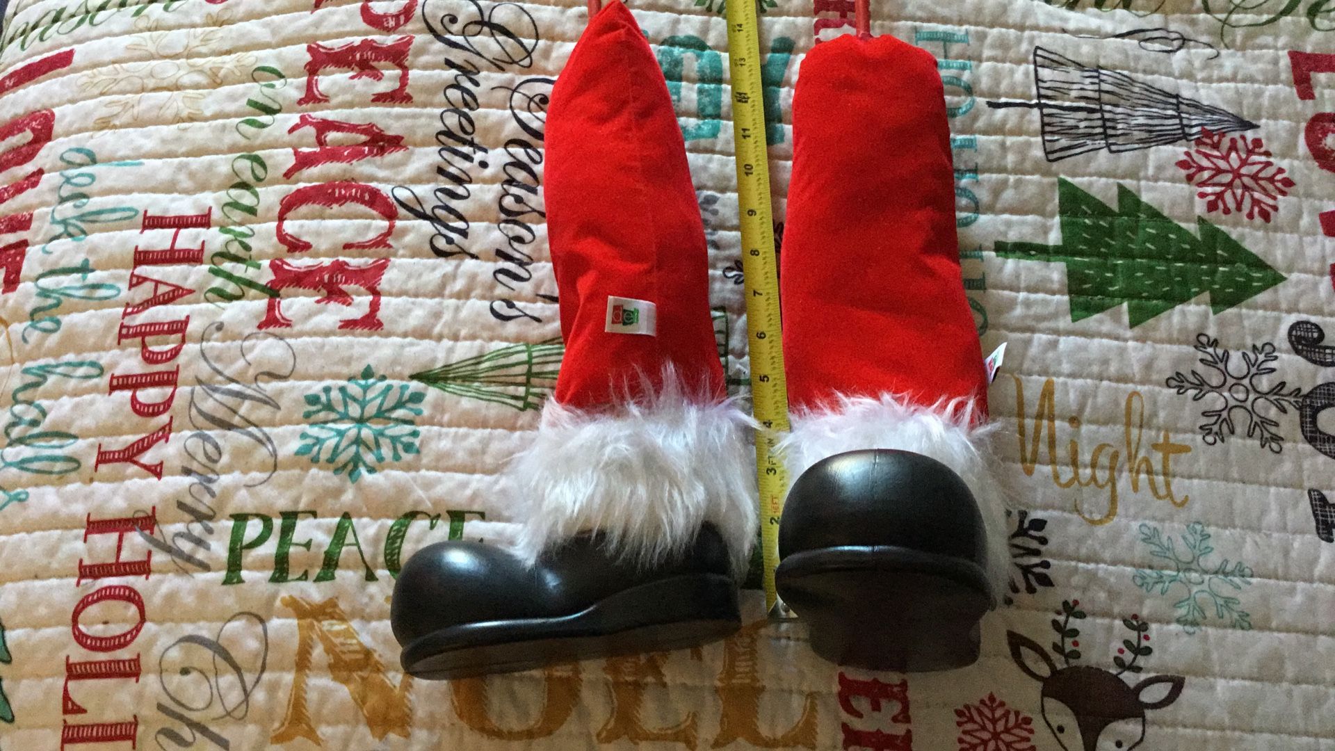 del. Santa Boots For Decorating
