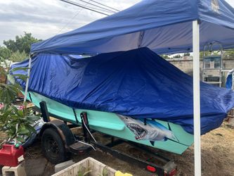 19 Ft Panga Boat W/Trailer
