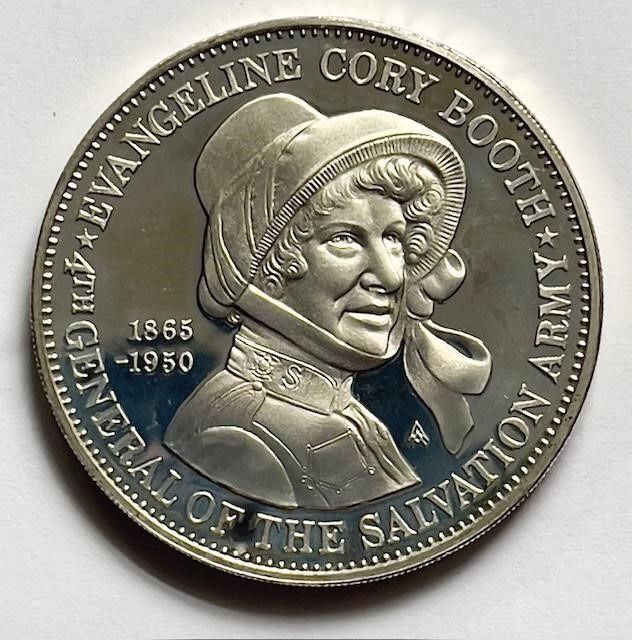 Evangeline Booth 26.7g .925 Sterling Silver