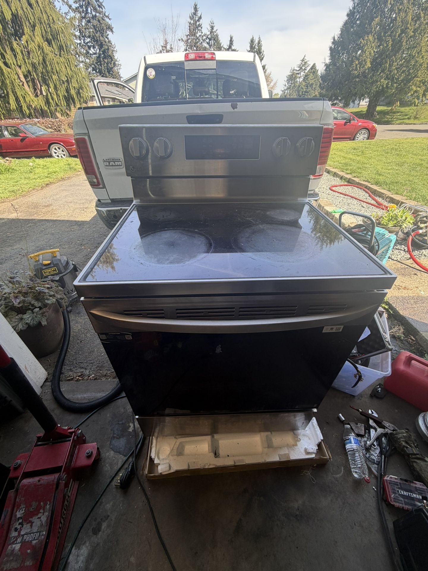 Lg Stove With Air Fryer