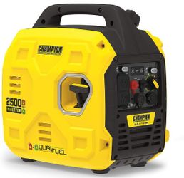 Champion 2500 Watt Dual Fuel Portable Inverter Generator New In box 